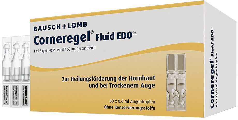 Corneregel Fluid EDO unterstützt die Wundheilung am Auge