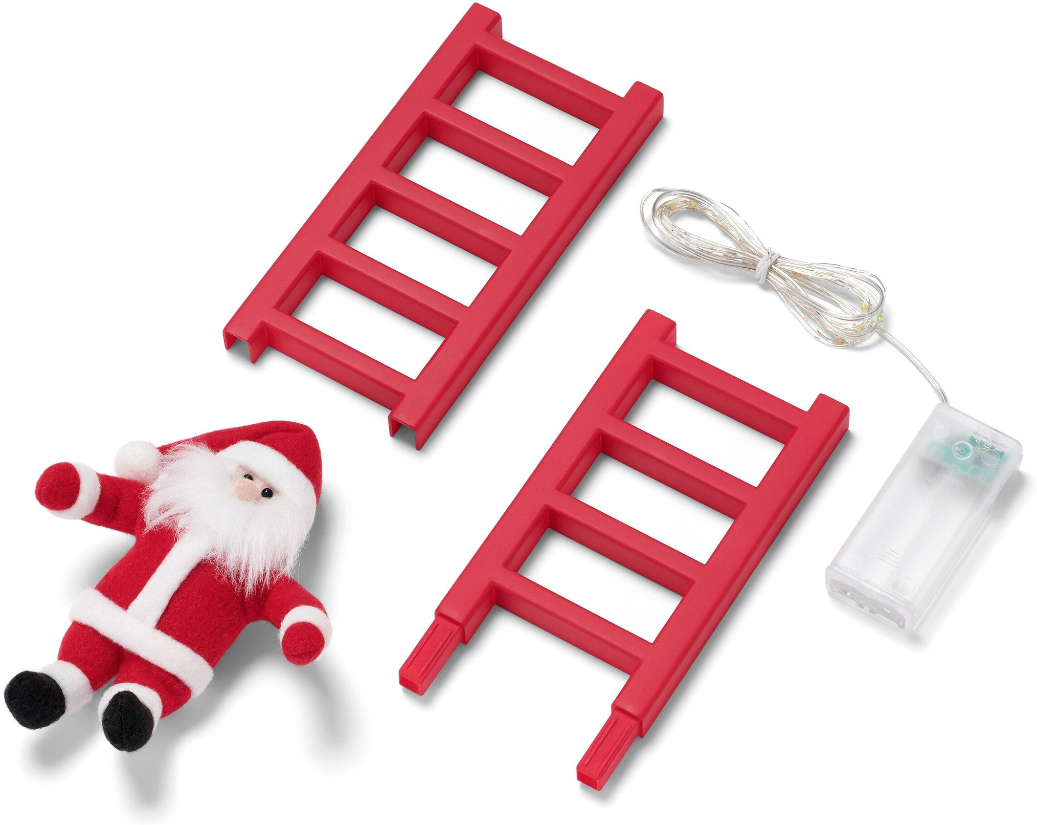 Tchibo - Weihnachtsdeko-Set mit LED-Lichterkette - schwarz