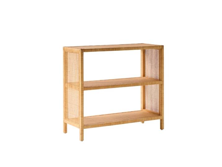 Etagère en rotin beige