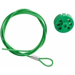 Brady, Zubehör Maschine, Pro-Lock + Cable - 1.5 m - Green