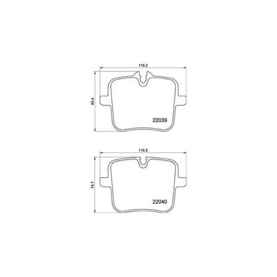 MAGNETI MARELLI Bremsbelagsatz, Scheibenbremse 363700406109 für BMW