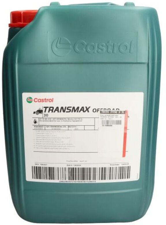 Huile de transmission CASTROL 15D69C Transmax OFFROAD 30 20L