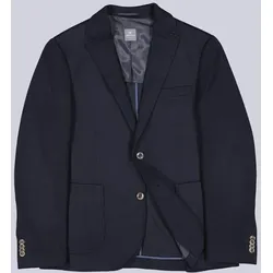 ENGBERS GERMANY Herren Freizeit-Sakko slim fit Blau uni - 46