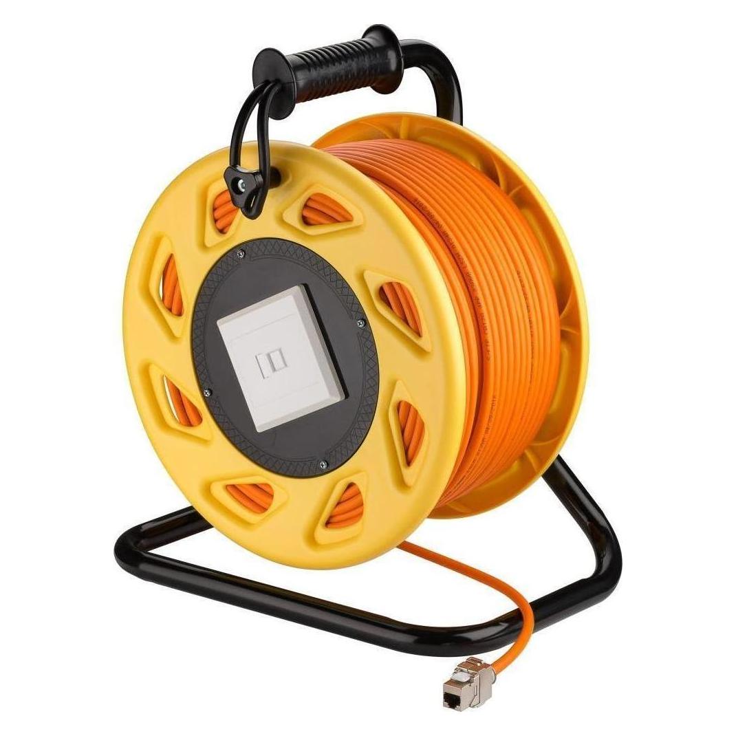 Good Connections ZUB-W149 - Netzwerkkabel RJ45, S/FTP, 50m, orange (S/FTP, SFTP, CAT7a, 50 m) (408278)