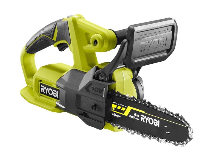 Akku-Kettensäge RYOBI RYOBI RY18CS20A-0 , grün, Kettensägen, Akku-Kettensäge