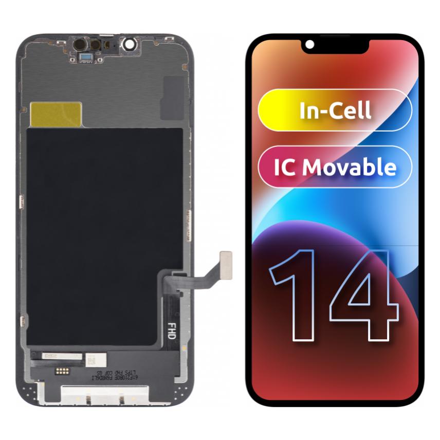 Zy Display Unit für iPhone 14, In-Cell IC Version, Schwarz (Display, Apple iPhone 14) (58016298)