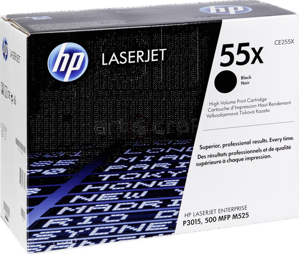 HP Toner CE255X Zwart