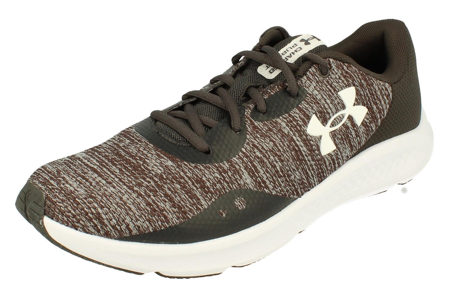 Under Armour Charged Pursuit 3 Twist Heren Grijze Sneakers