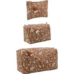 HDCare Kosmetiktaschen, braun, 3 St.