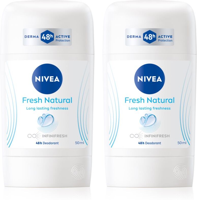 NIVEA Fresh Natural déodorant solide conditionnement avantageux