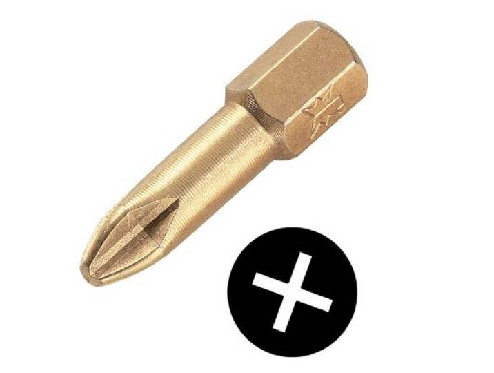 wolfcraft Diamant-bit, Phillips I 1305000 I 1 bit met diamantcoating voor een lange levensduur