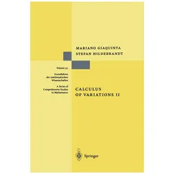 Calculus of Variations II, Fachbücher von Stefan Hildebrandt, Mariano Giaquinta