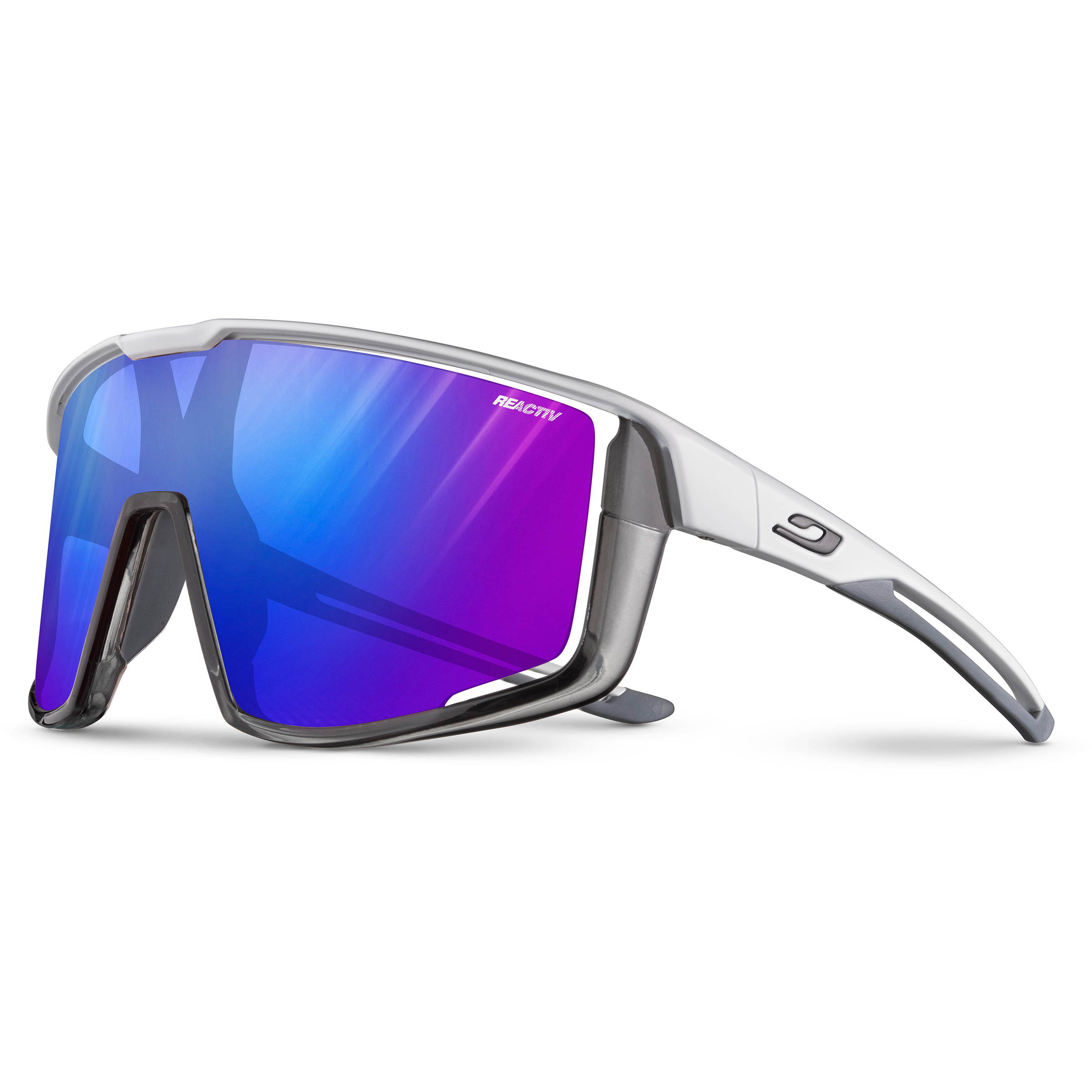 Julbo Fury Reactiv 1-3 HC Sportbrille Sportbrillen & Sportsonnenbrillen weiss Lifestyle | Rennrad | Trailrunning