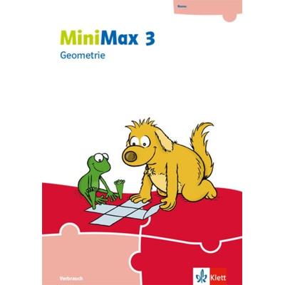MiniMax 3. Themenheft Geometrie - Verbrauchsmaterial, Geheftet von , Klett Schulbuchverlag, 978-3-12-280664-4