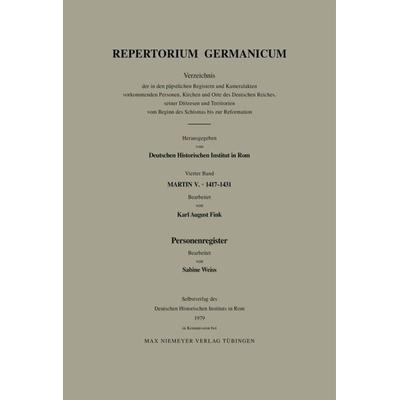 Personenregister, Gebundene Ausgabe von , De Gruyter, 978-3-484-80087-8