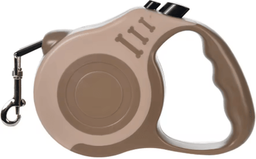 Inspire Picks Retractable Dog Leash 3M 5M Automatic Extendable Nylon Lead For Small & Medium Pets coffee 3m