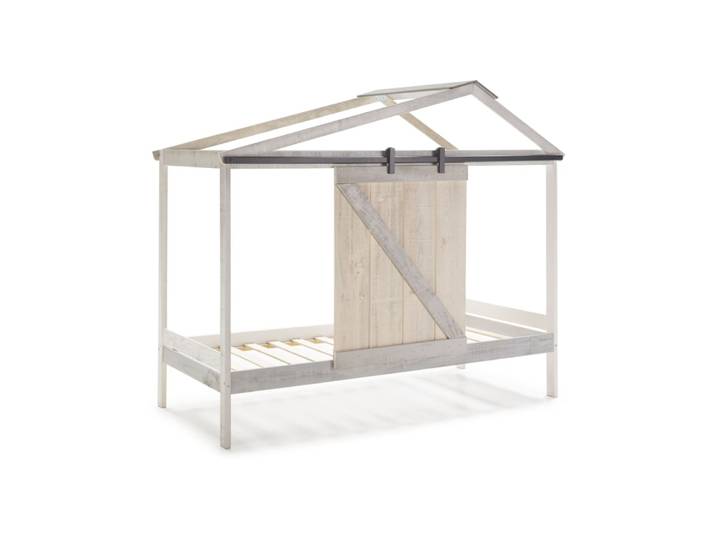 Lit gris style cottage 208x183 cm