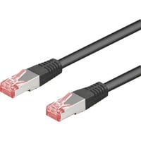 Patchkabel Cat.6 S/STP schwarz, 10 Meter
