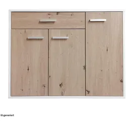 HTI-Line, Kommode + Sideboard, Kommode Nina mit einer Schublade (88 x 30 x 70 cm)