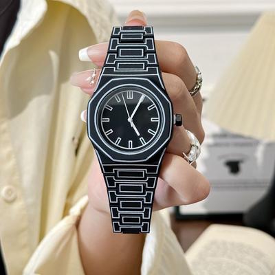 USA Free Shipping Shop ColorPop Couple Watch Quartz Minimalist Wristwatch Set black
