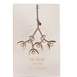 Raeder Christbaumschmuck Mistelzweig 7 cm