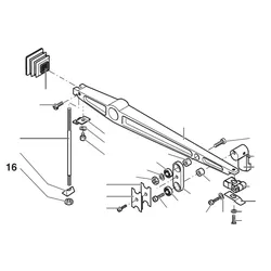 PROXXON 27090-16 Sechskantmutter für Dekupiersäge DSH/E 27090