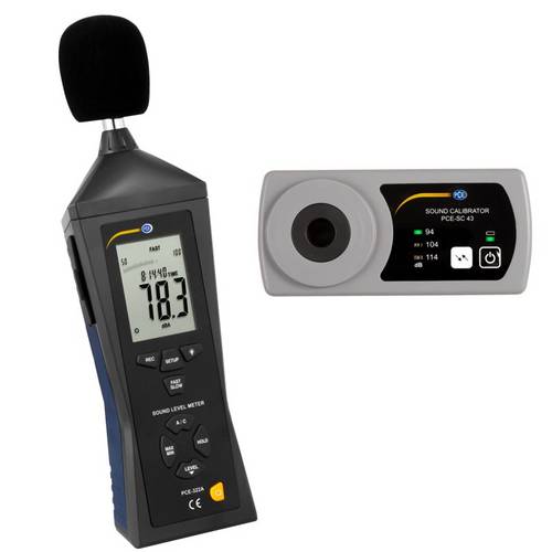 PCE Instruments Schallpegel-Messgerät PCE-322-SC43
