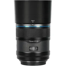 Sirui Sniper 75mm F1.2 APS-C/S35 Auto-Focus Lens(X Mount, Black, Carbon Fiber) (APS-C / DX), Objektiv, Schwarz
