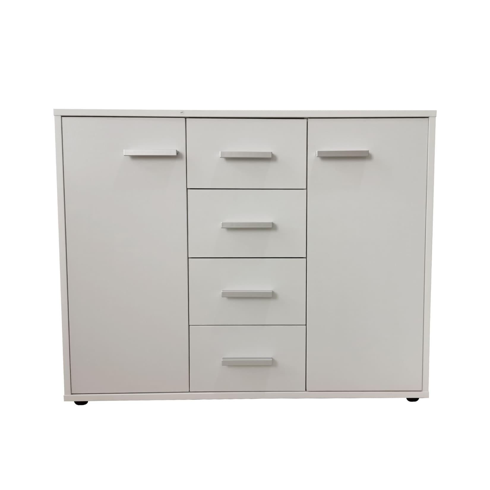 HTI-Living Sideboard Nina mit 4 Schubladen Weiß