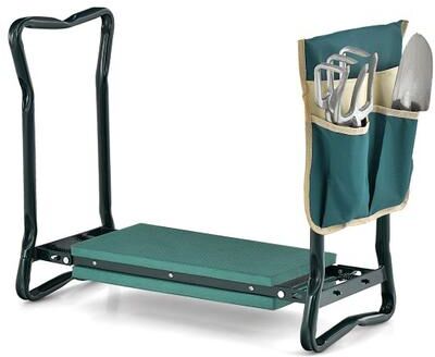 Costway Folding Sturdy Garden Kneeler Pad and Cushion Seat