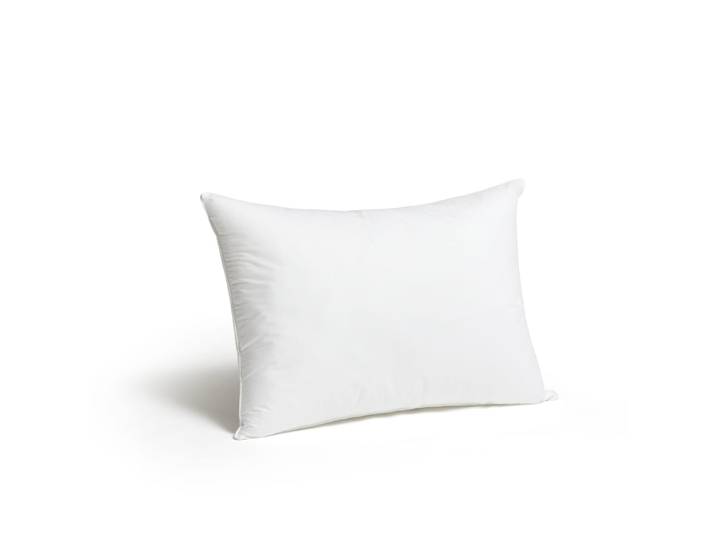Oreiller naturel 40% duvet de canard - medium 65x65 cm