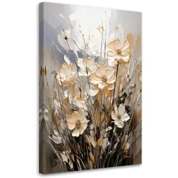 LEINWANDBILD Blumen 80x120cm