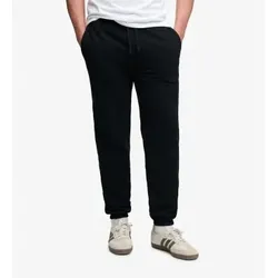 Superdry für Herren. M7011531A Jogger-Hose Essential Company Logo schwarz (S), Lässig, Baumwolle