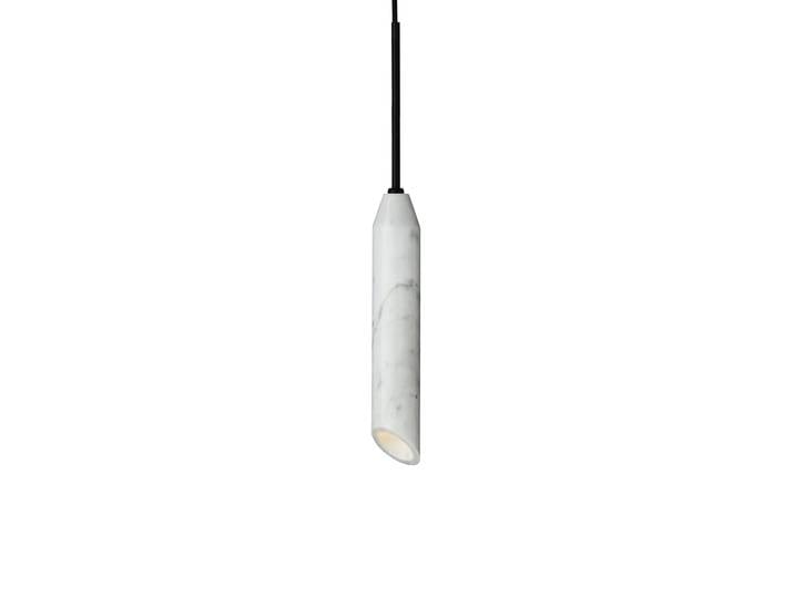 Design By Us Suspension Marble Art Ø5x55 cm en marbre Blanc