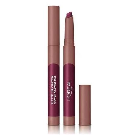 L'Oréal Paris L'Oreal - Infallible Matte Lip Crayon Matte 107 Sizzling Sugar 1.3G (107 Sizzling Sugar) (3600523793853)