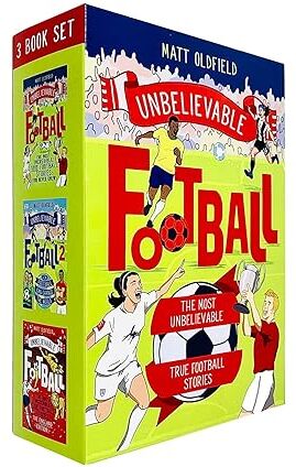 Wren & Rook Unbelievable Football True Stories 3 Books Collection Set by Matt Oldfield - Paperback - Ages 8-12 - True Football Stories Gift Set