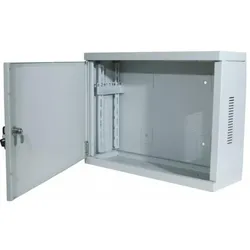 Tecline 48,30cm (19"") Wandschrank 3 HE, eco, grau 3 HE Gehäuse zum günstigen Preis! (753849) (3 HE, 19 Zoll Rack), Serverschrank, Grau