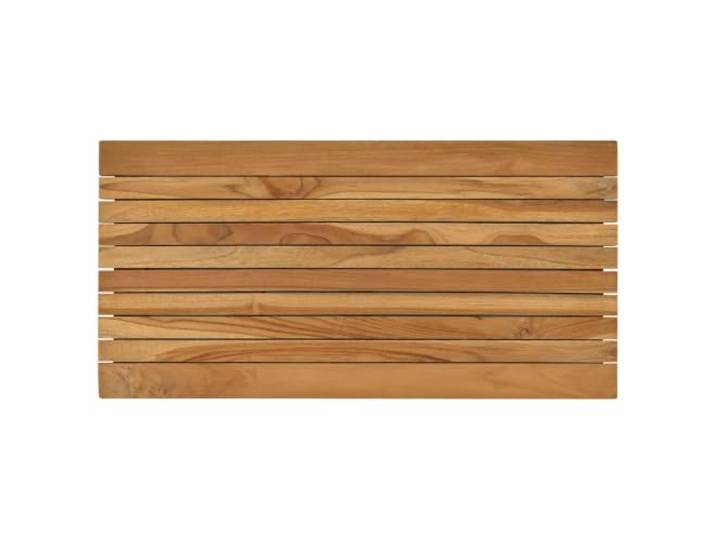 HFXHIJXQ Tischplatte Massivholz Teak Rechteckig 80x40x3,5 cm Natur Stabile Ersatzoberfläche für Balkon Terrasse und Wohnzimmer. Mit pflegeleichter Schutzschicht sofort einsatzbereit.