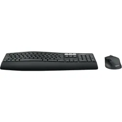 Logitech MK850 Performance (Eng. Int., Kabellos), Tastatur, Schwarz
