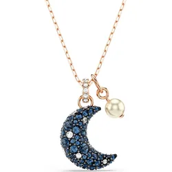 Swarovski Sublima Anhänger, Kristallperle, Mond, Mehrfarbig, 18K Roségoldbeschichtet 5671585