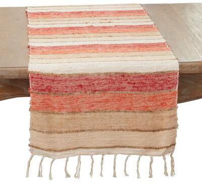 Saro Lifestyle "Chic Stripes Table Runner - 16""x72"""