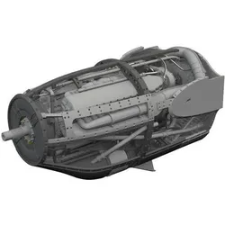 Eduard P-38F ENGINES TAMIYA