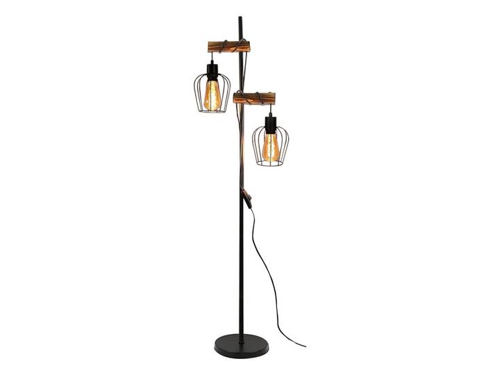 Nettlife Stehleuchte München 25/15/151 cm, Schwarz, Metall, E27, 22x156x46 cm, Lampen & Leuchten, Innenbeleuchtung, Stehlampen