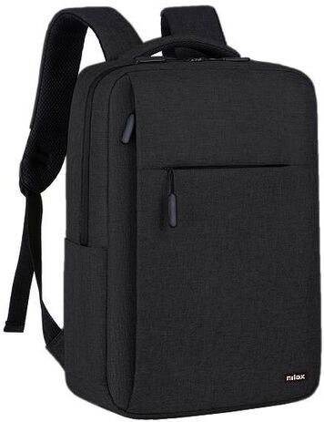 Nilox NXBK033 borsa per laptop 39,6 cm (15.6'') Zaino Nero