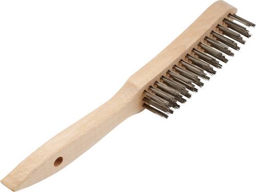 Rhodius SHBG, 12 Stück Handbürste 3 Reihen, gerade, TOPline, für Stahl SHBG 353056 12St.