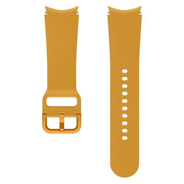 Samsung Sport Band 20mm S/M mustard (20 mm, Fluoroelastomer) (ET-SFR86SYEGEU)
