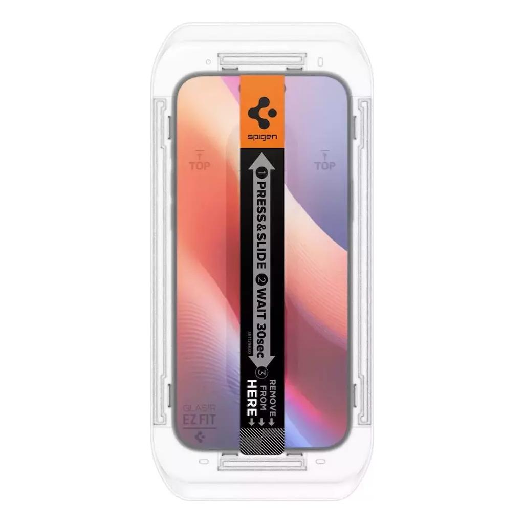 Spigen EZ Fit (2 Stk., Apple iPhone 16 Pro, Apple iPhone 17, Apple iPhone 17 Pro, Apple iPhone 18 Pro) (1489652001)