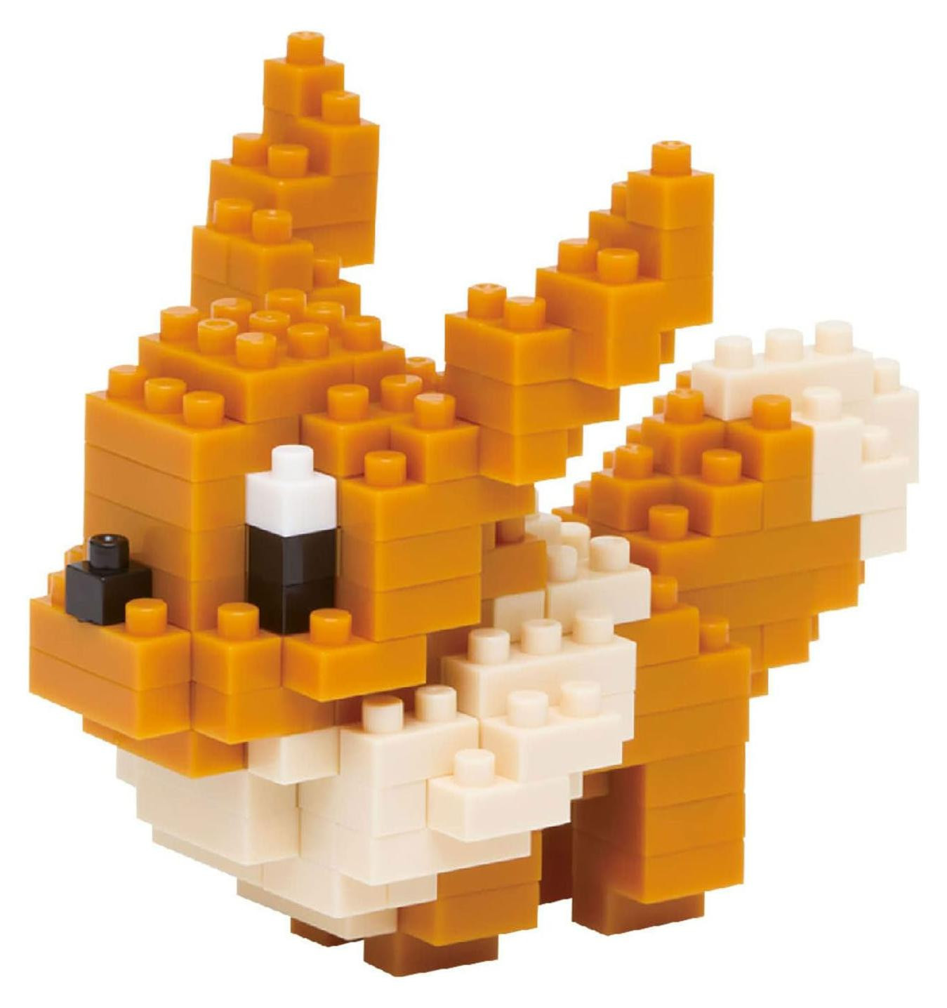 Nanoblock Pikachu Pokémon bouwset met 130 onderdelen