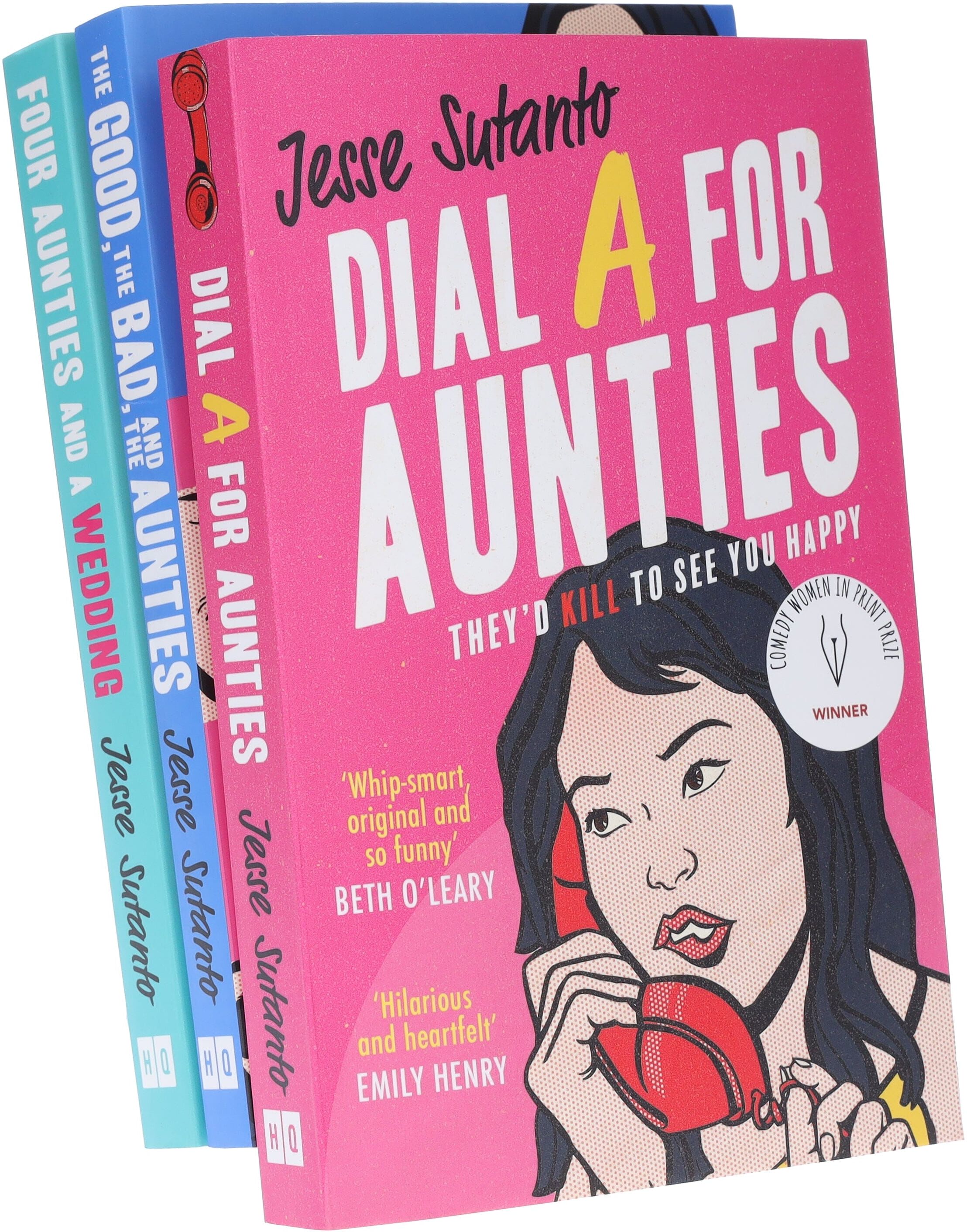 Aunties Series By Jesse Sutanto 3 Books Collection Set - Fiction - Paperback HarperCollins Publishers