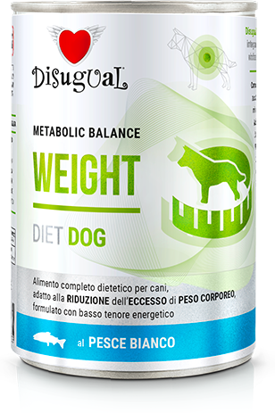 Disugual Dog Weight de Pescado Branco 6 uds x 400g